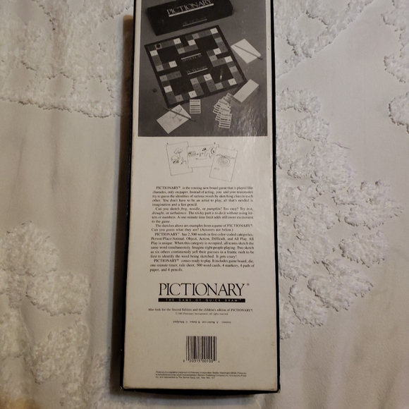 Pictionary First Edition- 1985 - Picture 5 of 9